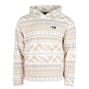 North Face Campshire Mountain Fair Isle Men L Relaxed Fit Hoodie Fleece